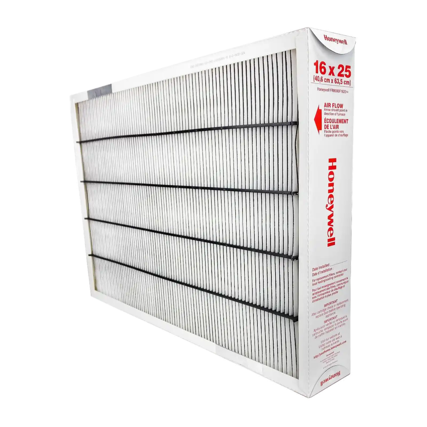 Honeywell FR8000F1625 16x25x4 TrueCLEAN Air Cleaner Filter